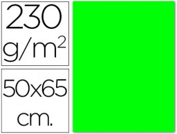 Cartulina fluorescente 50x65cm. verde